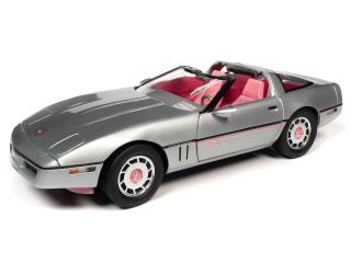 Chevrolet Corvette 1986  *Barbie* Coolest Car in Town, silver Auto World 1:18